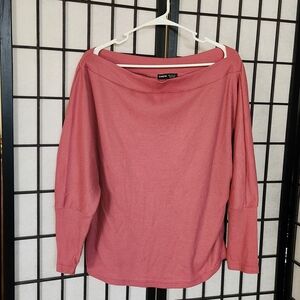 SHEIN Women's Pink Small Off-Shoulder Blouse Soft